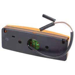Orange LED marker lamp 12 24v 110x40mm