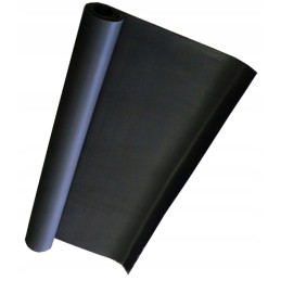 Rubber mat, plain black board, 10mm, 10cm overall