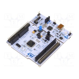 1 pcs x STMicroelectronics - NUCLEO-L073RZ - Dev.kit: STM32, STM32L073RZT6, Add-on connectors: 2, base board