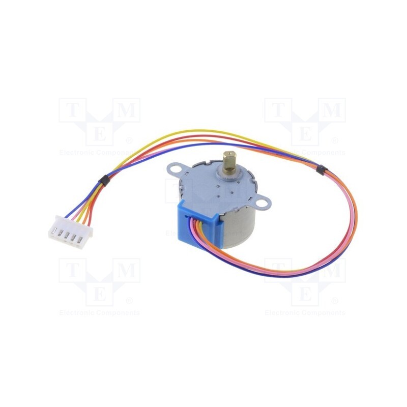 1 pcs x MIKROE - STEP MOTOR 5V (28BYJ-48-5V) - Stepper motor, Interface: PWM, PIN: 5, 5VDC, Leads: leads with plug