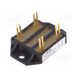 1 pcs x IXYS - DSEI2X61-06P - Module: diode, double independent, 600V, If: 60Ax2, ECO-PAC 1, THT
