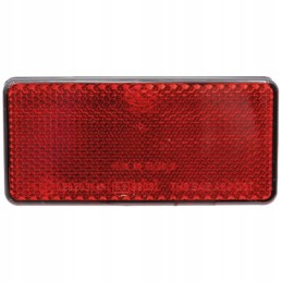 Red reflector blister