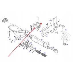 H716870040051 lower link pull handle