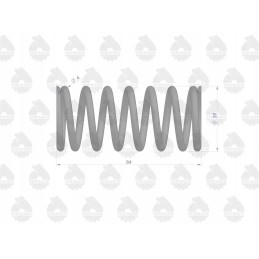 Large clutch spring 951104 sold for 10 cents