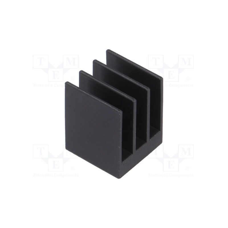 1 pcs x Advanced Thermal Solutions - ATS-54150R-C1-R0 - Heatsink: extruded, grilled, BGA, black, L: 15mm, W: 15mm, H: 19.5mm