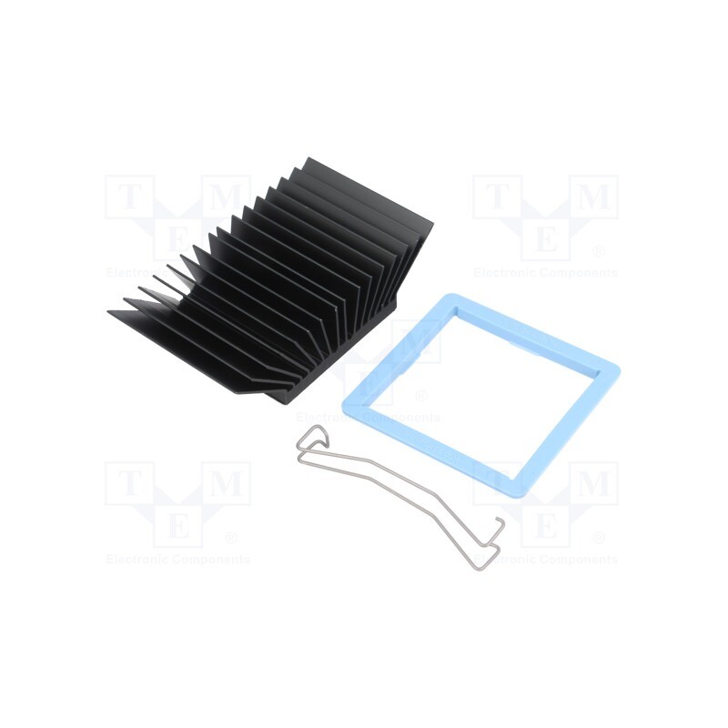 1 pcs x Advanced Thermal Solutions - ATS-51450R-C1-R0 - Heatsink: extruded, grilled, BGA, black, L: 45mm, W: 45mm, H: 19.5mm