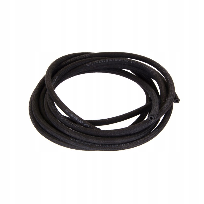 Hose fuel line with textile braid, 4mm gck