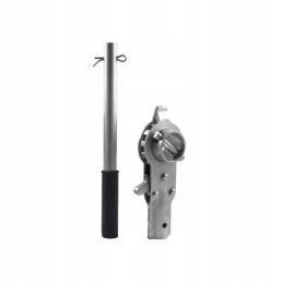 Ratchet connector for a 42 mm tube