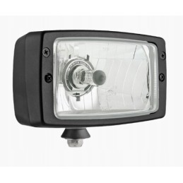 White h4 road headlight with 3f housing