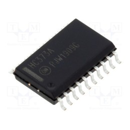 3 pcs x ONSEMI - MC74HC373ADWG - IC: digital, latch transparent, Ch: 8, CMOS,TTL, 2÷6VDC, SMD, SO20-W