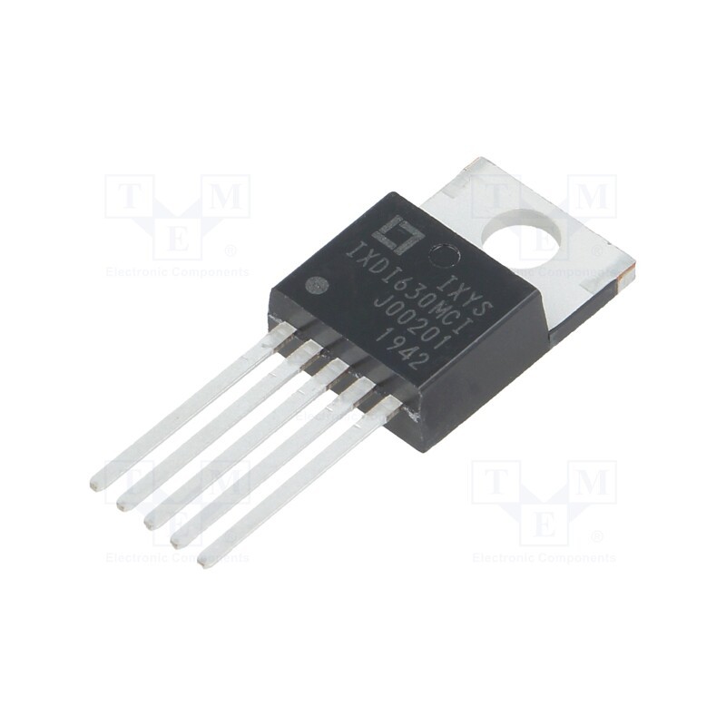 1 pcs x IXYS - IXDI630MCI - IC: driver, low-side,gate driver, TO220-5, -30÷30A, Ch: 1, 12.5÷35V