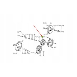 Claas Commandor Dominator Lexion 720792 tensioner