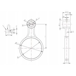 Compressor connecting rod 46509010 950937 c 360