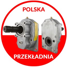 Reinforced PTO gear ML52 male shaft