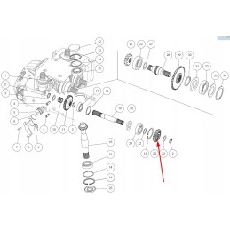 04532800 gear wheel z23