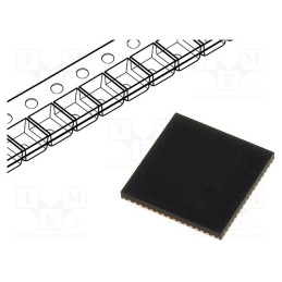 1 pcs x MICROCHIP TECHNOLOGY - ATMEGA1284P-MU - IC: AVR microcontroller, VQFN44, 1.8÷5.5VDC, Ext.inter: 32, Cmp: 1