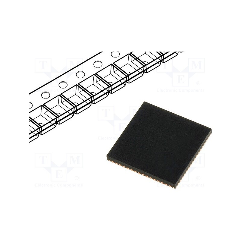 1 pcs x MICROCHIP TECHNOLOGY - ATMEGA1284P-MU - IC: AVR microcontroller, VQFN44, 1.8÷5.5VDC, Ext.inter: 32, Cmp: 1