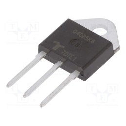1 pcs x LITTELFUSE - Q4025K6TP - Triac, 400V, 25A, TO218AC-ISO, Igt: 80mA