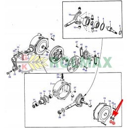 Massey Ferguson 8311 Targanca cover sealant
