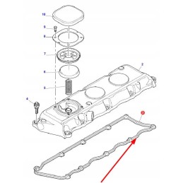 111528 valve cover gasket