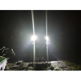 Halogen work lamp 16 LED 48W 12 24V 2 pcs set