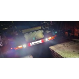 Halogen work lamp 16 LED 48W 12 24V 2 pcs set