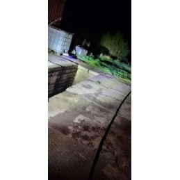 Halogen work lamp 16 LED 48W 12 24V 2 pcs set