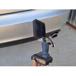 Halogen work lamp 16 LED 48W 12 24V 2 pcs set