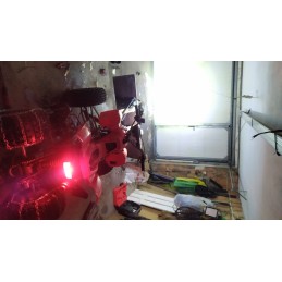 Halogen work lamp 16 LED 48W 12 24V 2 pcs set