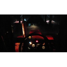 Halogen work lamp 16 LED 48W 12 24V 2 pcs set