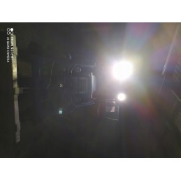 Halogen work lamp 16 LED 48W 12 24V 2 pcs set