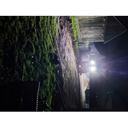 Halogen work lamp 16 LED 48W 12 24V 2 pcs set