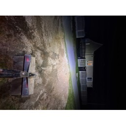 Halogen work lamp 16 LED 48W 12 24V 2 pcs set