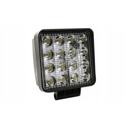 Searchlight work lamp 16 LED 48W 12 24V 2 pcs set