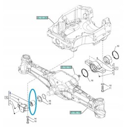 Suspension bush New Holland Ford Fiat 5140889 c