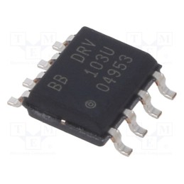 1 pcs x TEXAS INSTRUMENTS - DRV103U - IC: power switch, low-side, 1.5A, Ch: 1, N-Channel, SMD, SO8,
