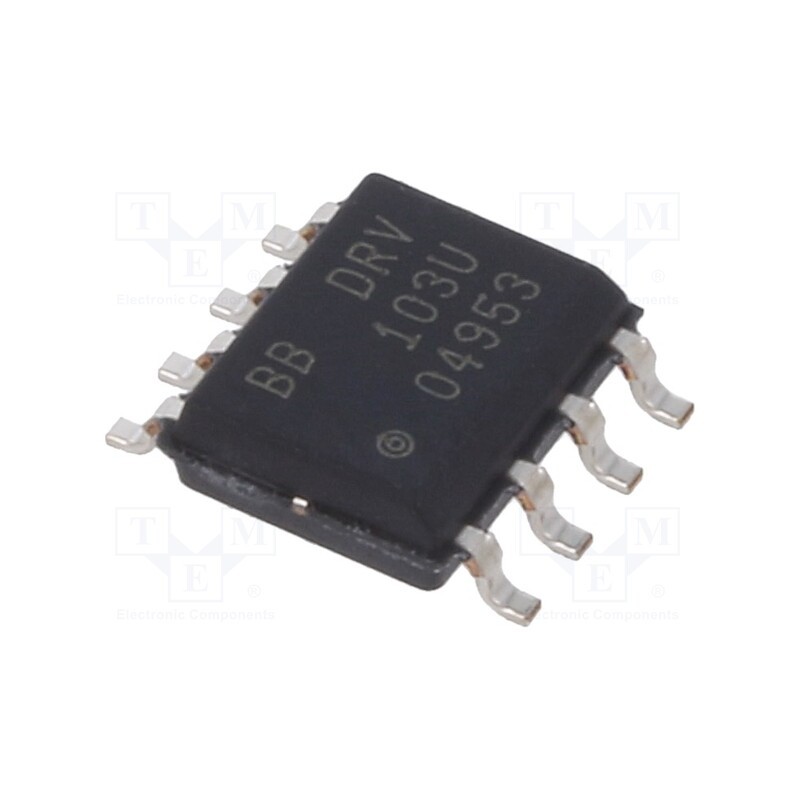 1 pcs x TEXAS INSTRUMENTS - DRV103U - IC: power switch, low-side, 1.5A, Ch: 1, N-Channel, SMD, SO8,
