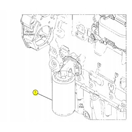 Perkins oil filter 2654407