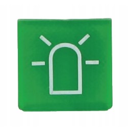 Rotating beacon symbol