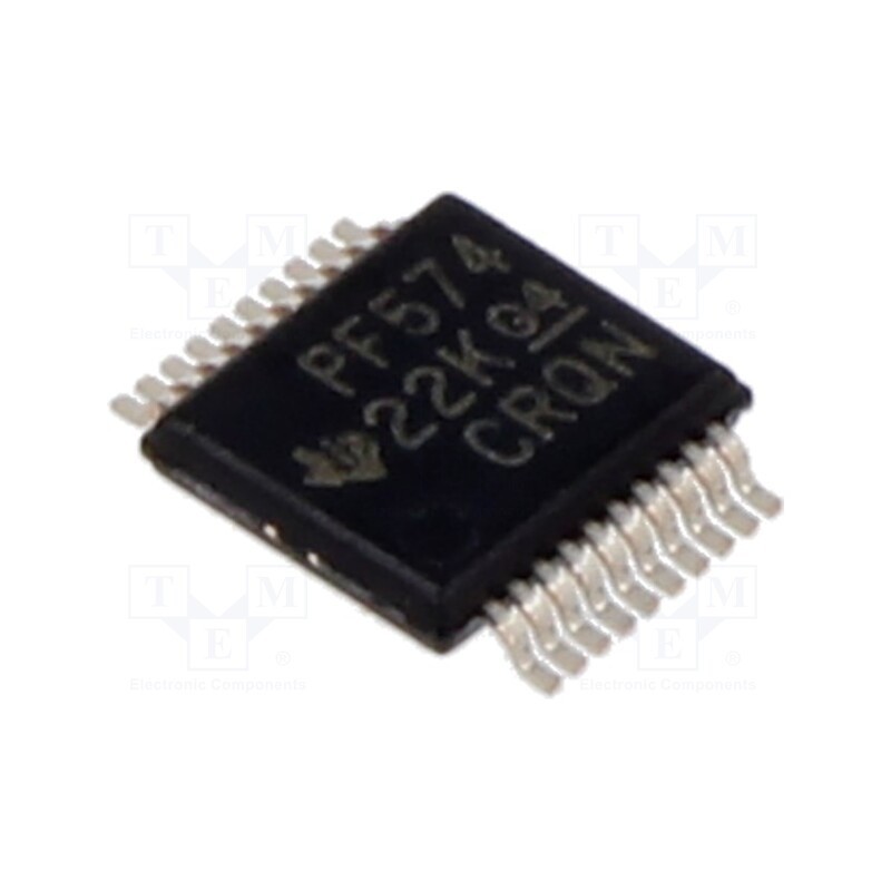 1 pcs x TEXAS INSTRUMENTS - PCF8574DGVR - IC: interface, I/O expander, 2.5÷6VDC, I2C, SMD, TVSOP20, Ch: 8
