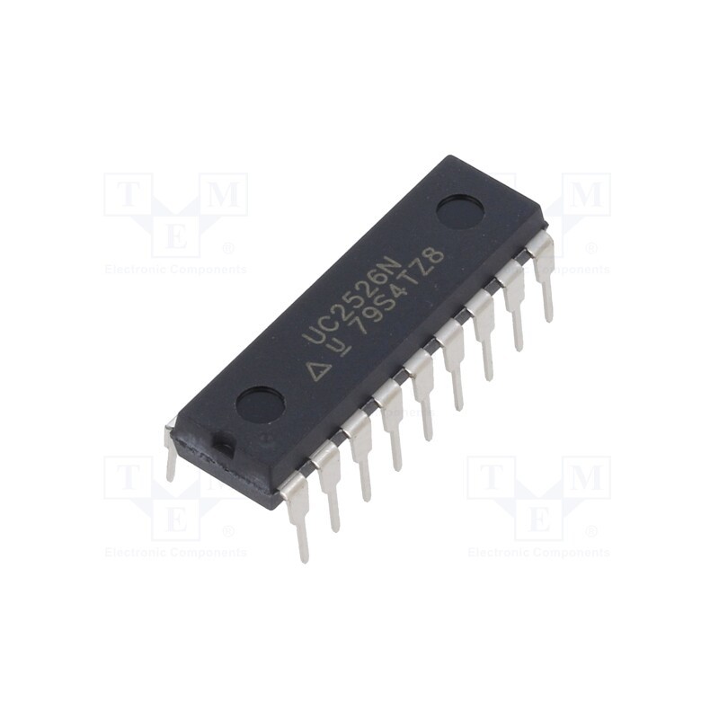 1 pcs x TEXAS INSTRUMENTS - UC2526N - IC: PMIC, PWM controller, DIP18, -25÷85°C, 8÷35V, , SMPS, 0÷49%