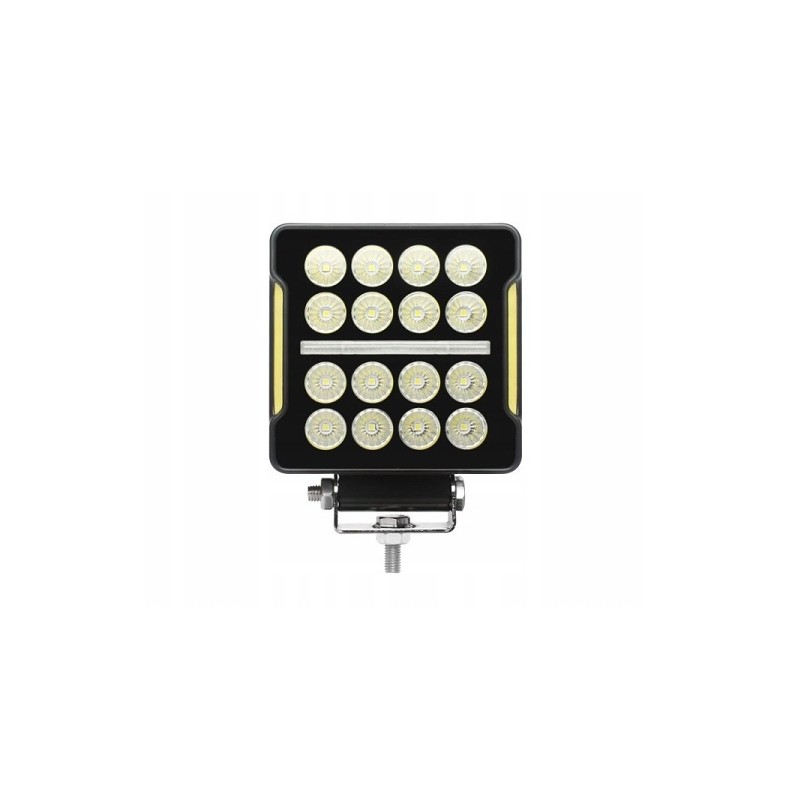 Work lamp 16x LED square bus tractor