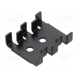 1 pcs x SEIFERT ELECTRONIC - KL-163/SW - Heatsink: extruded, U, SOT32,SOT93,TO126,TO218,TO220,TO247,TOP3