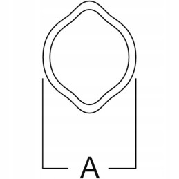 Profile pipe for fight 34 5x4 mm price per meter