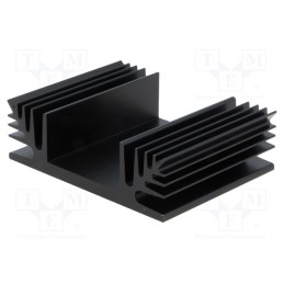 1 pcs x FISCHER ELEKTRONIK - SK 48 50 SA - Heatsink: extruded, TO3, black, L: 50mm, W: 65mm, H: 20mm, 2.9K/W