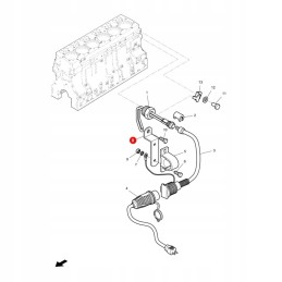 Engine heating bracket mf 4270462m1 original
