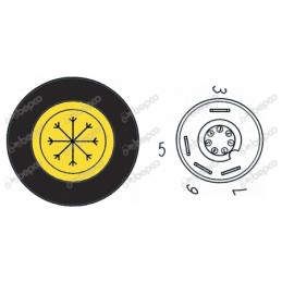 Claas Renault air conditioning switch 7700004834