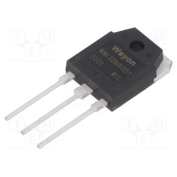 1 pcs x WAYON - WMI30N60D1 - Transistor: N-MOSFET, unipolar, 600V, 30A, TO3P