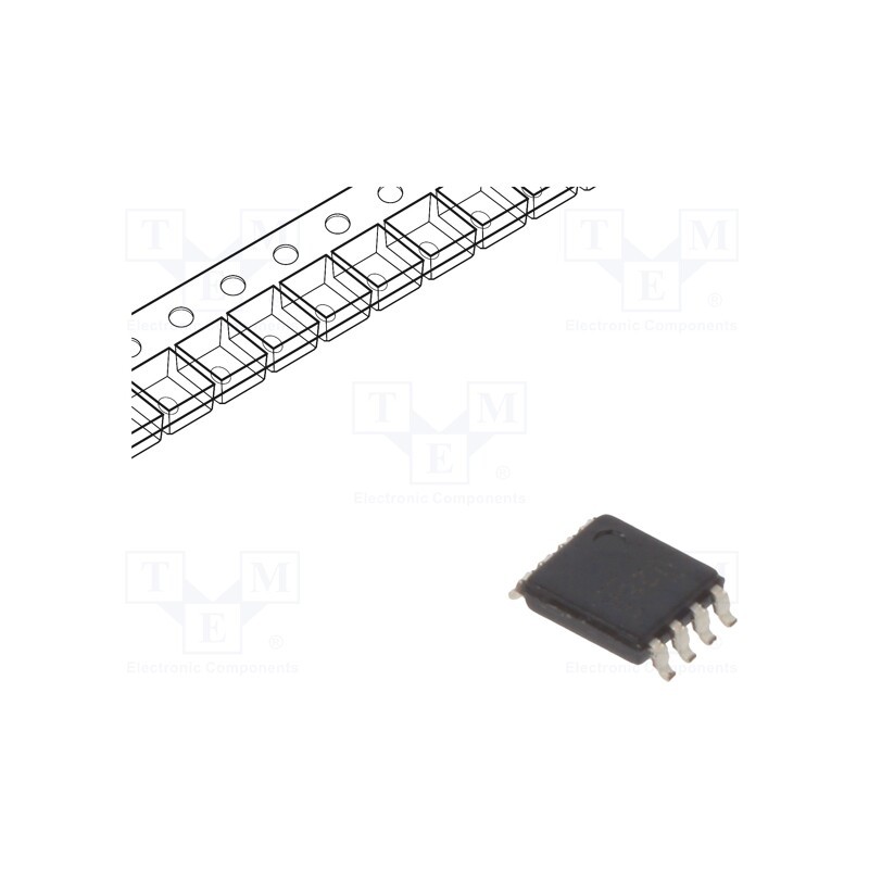3 pcs x TEXAS INSTRUMENTS - SN74AUC2G126DCUR - IC: digital, bus buffer, Ch: 2, CMOS, SMD, VSSOP8, 0.8÷2.7VDC, AUC