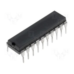 1 pcs x MICROCHIP TECHNOLOGY - PIC16F677-I/P - IC: PIC microcontroller, 3.5kB, 20MHz, ICSP,SSP, 2÷5.5VDC, THT
